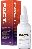 Сыворотка для лица Art&Fact Hyaluronic Acid 1.5% + Resveratrol 0.5% Интенсивно увлажняющая (30мл) - 