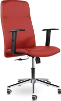 Кресло офисное UTFC Софт М-903 TG (хром/S-0421 красный) - 