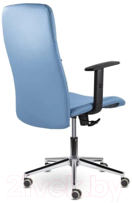 Кресло офисное UTFC Софт М-903 TG (хром/S-0420 светло-голубой)