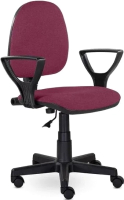Кресло офисное UTFC Метро Гольф (С13 бордовый) - 