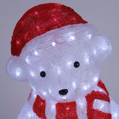 Светодиодная фигура 3D Neon-Night Медвежонок в красном колпаке 513-240