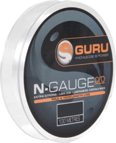 Леска монофильная Guru N-Gauge Pro 100м / GNG09 (0.09мм)