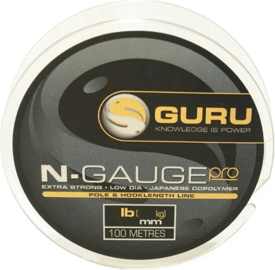Леска монофильная Guru N-Gauge Pro 100м / GNG09 (0.09мм)