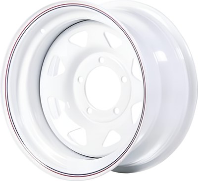 

Штампованный диск, УАЗ 15x7" 5x139.7мм DIA 110мм ET 0мм White