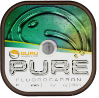 Леска флюорокарбоновая Guru Pure 50м / GFC10 (0.10мм) - 