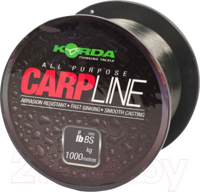 Леска монофильная Korda Carp Line 1000м 12lb / KCM12 (0.35мм)