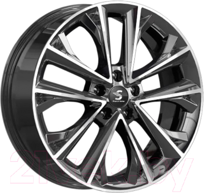 Литой диск K&K Premium КР012 Karoq/Taos 18x7" 5x112мм DIA 57.1мм ET 45мм (Diamond Quartz) — фото 3
