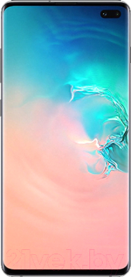 Смартфон Samsung Galaxy S10+ 128Gb / SM-G975FZWDSER (перламутр)