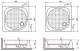 Миниатюра изображения товара Душевой поддон RGW Lux/TN / 16180199-21