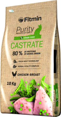

Корм для кошек Fitmin, Purity Castrate