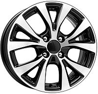

Литой диск K&K, KC685 15x6" 4x100мм DIA 54.1мм ET 48мм Алмаз черный