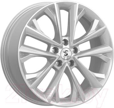 Литой диск K&K Premium КР012 X-Trail 18x7" 5x114.3мм DIA 66.1мм ET 45мм (Elite Silver)