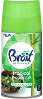 Сменный блок для освежителя воздуха BRAIT Tropical Essence (250мл) - 