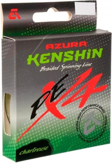 Леска плетеная Azura Kenshin PE X4 2-0.235мм 33lb 15кг / AKN-20