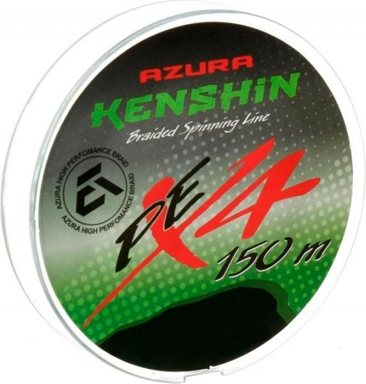 Леска плетеная Azura Kenshin PE X4 2-0.235мм 33lb 15кг / AKN-20