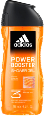 Гель для душа Adidas Power Booster 3в1 (250мл)