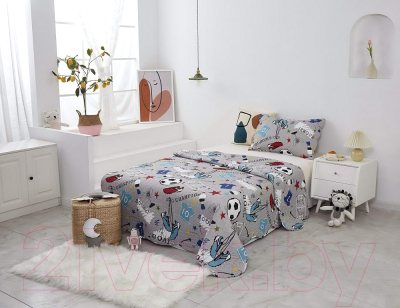 Набор текстиля для спальни Sofi de Marko  Magic №9 160х220 / Пок-Дет-9-160х220