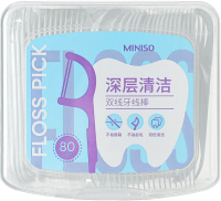 Зубная нить Miniso 3286 (80шт) - 