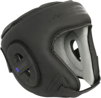 Боксерский шлем BoyBo B-Series (XL, черный/синий) - 