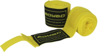 Боксерские бинты BoyBo BB2002-50 (3.5м, желтый) - 