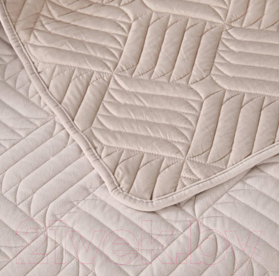 Набор текстиля для спальни Sofi de Marko Армандо 160х220 / Пок-Арм-160х220к (кремовый)