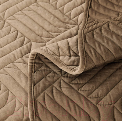 Набор текстиля для спальни Sofi de Marko Армандо 160х220 / Пок-Арм-160х220пс (песочный)
