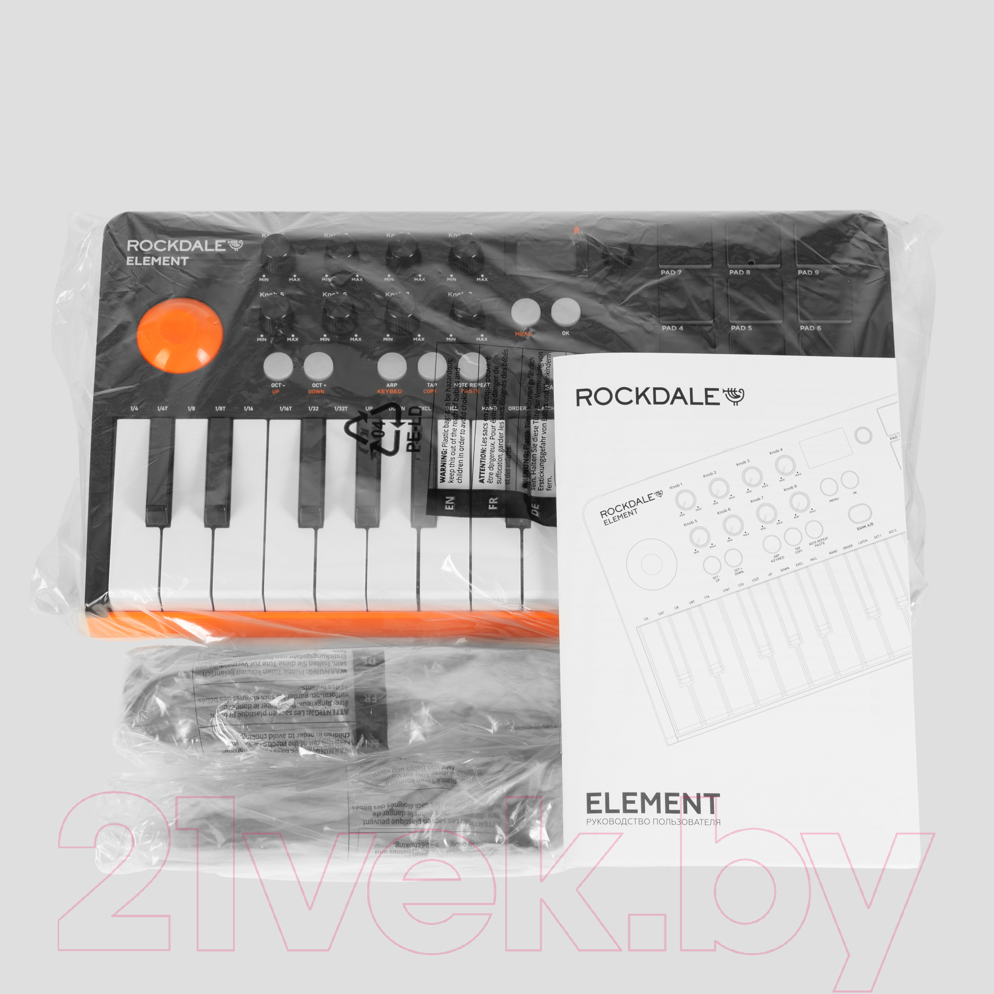 MIDI-клавиатура Rockdale Element Black / A174141