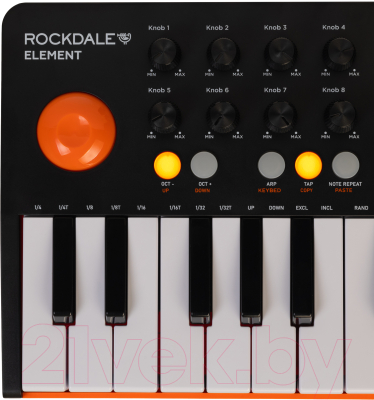 MIDI-клавиатура Rockdale Element Black / A174141 (черный)