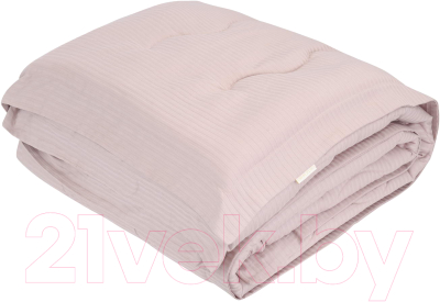 Одеяло Sofi de Marko Тиффани 195х220 / Од-тиф-195х220брз (бежево-розовый)