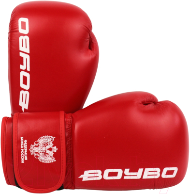 Боксерские перчатки BoyBo Titan IB-23 (12oz, красный)