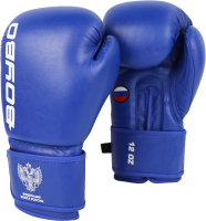 Боксерские перчатки BoyBo Titan IB-23 (10oz, синий) - 