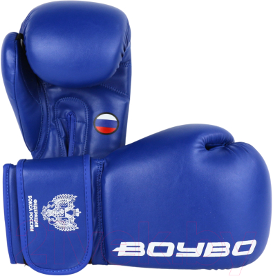 Боксерские перчатки BoyBo Titan IB-23 (12oz, синий)