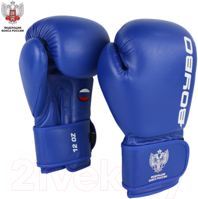 Боксерские перчатки BoyBo Titan IB-23-1 (12oz, синий)