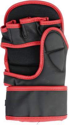 Перчатки для единоборств BoyBo Wings BBGL-26 Flex для ММА (2XS, черный/красный)