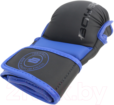 Перчатки для единоборств BoyBo Wings BBGL-26 Flex для ММА (M, черный/синий)