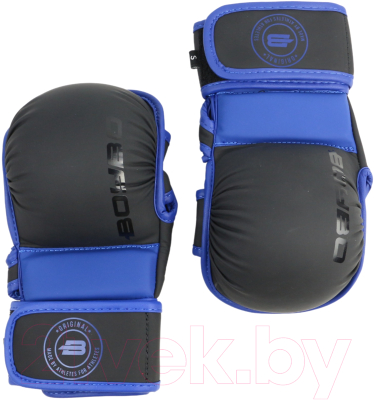 Перчатки для единоборств BoyBo Wings BBGL-26 Flex для ММА (M, черный/синий)