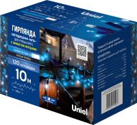 Светодиодная гирлянда Uniel ULD-S1000-120/TBK / UL-00010895 (синий/белый) - 