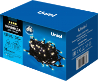 Светодиодная гирлянда Uniel ULD-S1000-120/TBK / UL-00003941 (теплый белый) - 