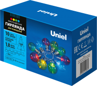 Светодиодная гирлянда Uniel ULD-S1800-010/STB/3AA / UL-00008422 (разноцветный) - 