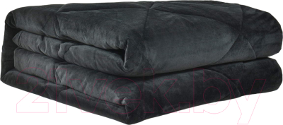 Одеяло Sofi de Marko Монако 160х220 / Од-Мон8-160х220 (черный)