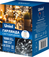 Светодиодная гирлянда Uniel ULD-S10000-1000/DTA/RC / UL-00009945 (белый) - 