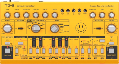 Аналоговый синтезатор Behringer TD-3-AM (светло-оранжевый)