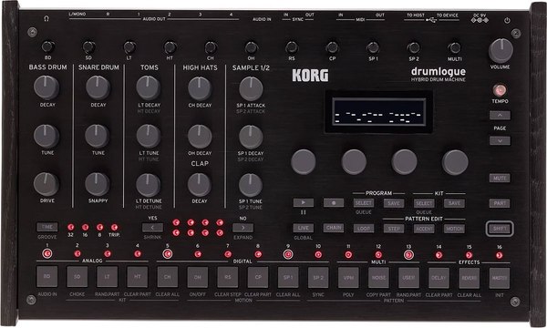 Драм-машина Korg Drumlogue