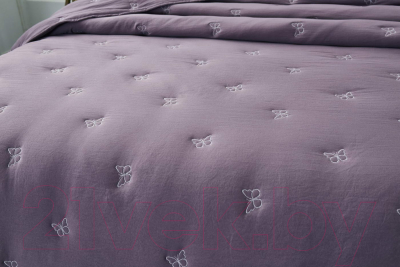 Набор текстиля для спальни Sofi de Marko Ребека 160х220 / П-Од-23-160х220 (фиолетовый)