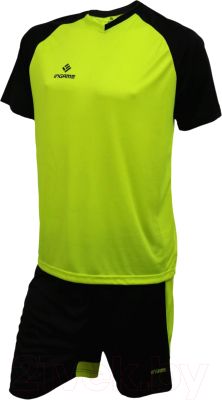 Футбольная форма Ingame UFB-001 (2XL, зеленый/черный)