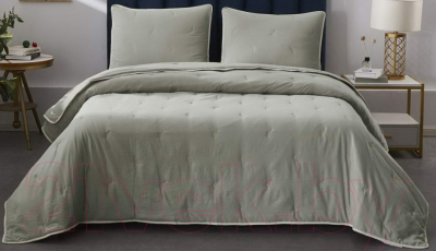 Набор текстиля для спальни Sofi de Marko Эрика 160х220 / П-Од-16-160х220 (бежевый)