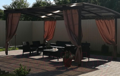 Штора для террасы ЭирТекстильБел Pavetra 140х220 / P5ETB220  (какао)