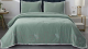 Набор текстиля для спальни Sofi de Marko Наоми 230х250 / П-Од-24-230х250 (зеленый) - 
