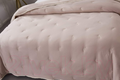 Набор текстиля для спальни Sofi de Marko Эрика 230х250 / П-Од-14-230х250 (пепельно-розовый)