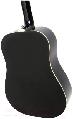 Акустическая гитара Epiphone DR-100 Ebony (черный)